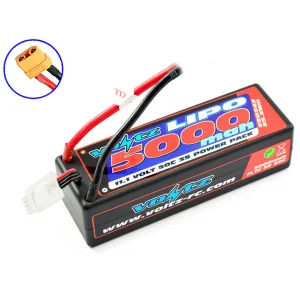 Voltz 5000Mah Hard Case 11.1V 50C Lipo Stick Pack XT90 ** CLEARANCE **