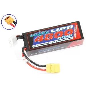 Voltz 4800Mah Hard Case 22.2V 50C LiPo Pack EC5