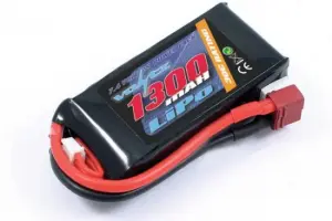Voltz 1300mah 7.4V 2S 30C LiPo Battery - Deans