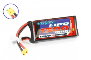 Voltz 1300mah 7.4V 2S 30C LiPo Battery - XT30