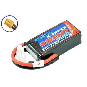 Voltz 1300mah 11.1V 3S 30C LiPo Battery With XT60 Connector