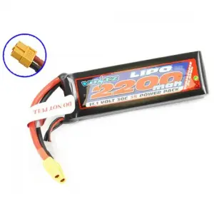 Voltz 2200Mah 11.1V 30C Lipo Battery - XT60