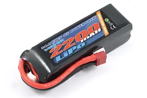 Voltz 2200mAh 14.8V 4S 30C LiPo Battery - Deans Connector