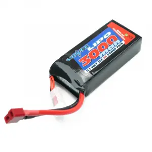 Voltz 3000mAh 3S 11.1V 30C LiPo Shorty Battery - Deans