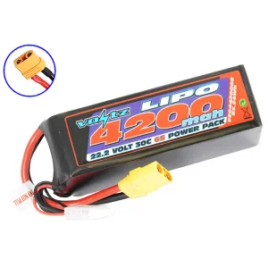 Voltz 4200Mah 22.2V 30C LiPo Battery - XT90