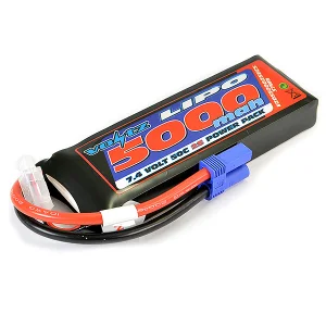 Voltz 5000Mah 7.4V 50C Lipo Battery - EC5