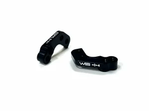 Willspeed B7 Aluminium +4 +0 Caster Block Link Mounts