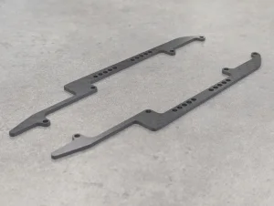 Willspeed B7 - WS Fast Fox B7 Chassis Rail Carbon Inlay (Pair)