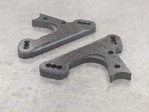 Willspeed WS Fast Fox Front Carbon Rocker Plates - 70 Degree