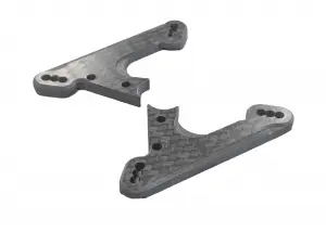 Willspeed WS Fast Fox Rear Carbon Rocker Plates - 90