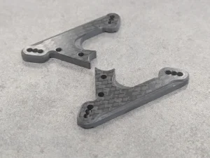 Willspeed WS Fast Fox Rear Carbon Rocker Plates - 90