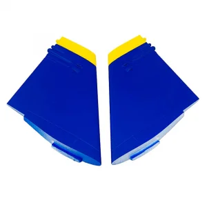 XFly Twin 40mm F-18 (Blue) Vertical Stabilizer