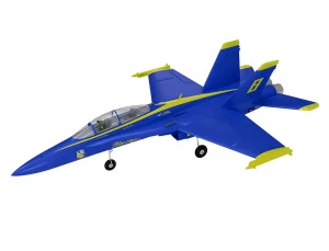 XFly Twin 40mm F-18 EDF 705mm Jet - Blue