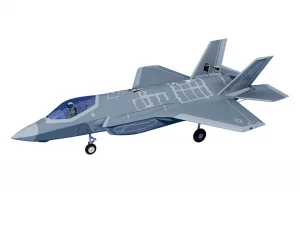 XFly F-35 Lightning 64mm EDF - 750mm With Retracts