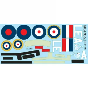 XFly Hurricane Decal Sheet - Brown