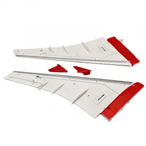XFly Twin 40mm J-65 Main Wing Set - Red