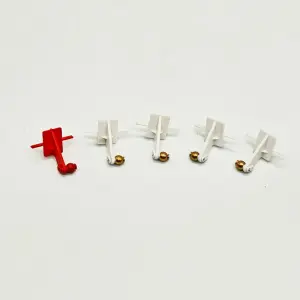 XFly Twin 40mm J-65 Control Horns - Red
