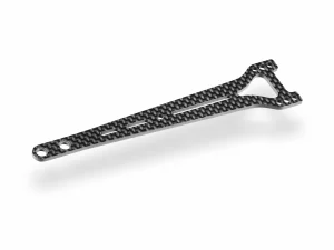 XRay X4F Graphite Upper Deck - Split Rear - 2.0mm