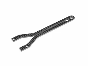 XRay X4G23 Graphite Upper Deck - Split Front - 2.0mm
