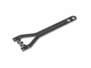 XRay X4A23 Graphite Upper Deck - Split Front - 1.6mm