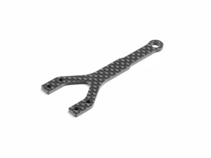 XRay X4F25 Graphite Upper Deck - Split Front - 2.0mm