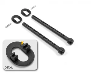 XRay Front Body Mount Set +2mm Height