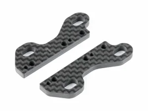 XRay X4 Universal Carbon Upper Clamp -1mm For Uni Bulkheads (2)