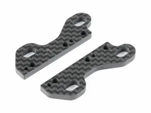 XRay X4 Universal Carbon Upper Clamp -1mm For Uni Bulkheads (2)