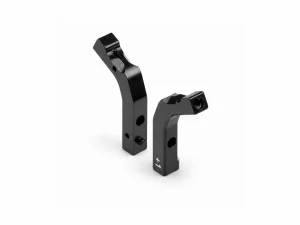 XRay X4F Aluminium Shock Holder Front Fixed 1mm - Swiss 7075 T6 (2)