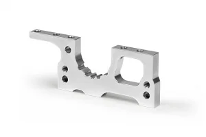 XRay T2 007 Aluminium Front Lower Susp. Adjust. Bulkhead