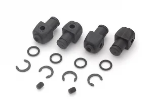 XRay Upper Susp. Holder + C-Clips + O-Ring ( Set )