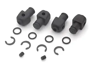 XRay Upper Susp. Holder + C-Clips + O-Ring ( Set )