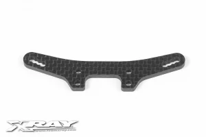 XRay T4 Shock Tower Front 3.0mm Graphite