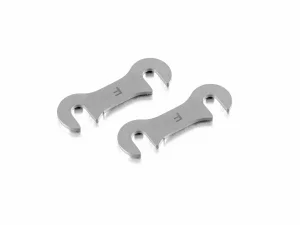 XRay X4 Front Roll-Center Spacer (2)