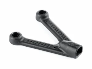 XRay X4 CFF Upper Arm - V Shape - Soft - Fl/Rr