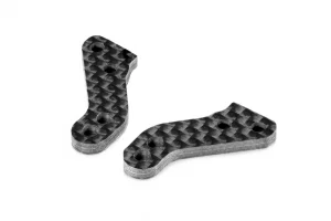 XRay Graphite Extension Plate For Aluminium Steering Block (2)