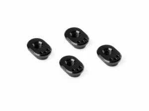 XRay X4 Aluminium Caster Bushing Front 5 / Rear 2.5 - 3 Dots (4)