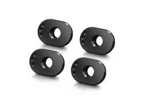 XRay X4 Aluminium Caster Bushing Front 5 / Rear 2.5 - 3 Dots (4)