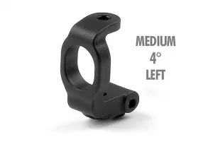 XRay T2 Composite C-Hub Left - 4 Deg. - Medium - Rubber-Spec