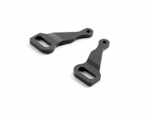XRay X4F Aluminium Front Steering Plate - Inner Shock Position - Swiss 7075 T6 (L R)