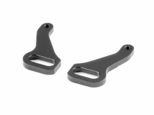 XRay X4F Aluminium Front Steering Plate - Swiss 7075 T6 (2)
