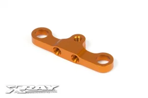 XRay T4 Aluminium Steering Plate 8mm For Dual Servo Saver - Orange