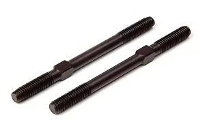 XRay Adj. Turnbuckle L/R 40 mm - Hudy Spring Steel (2)