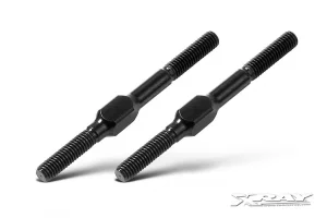 XRay Aluminium Adj. Turnbuckle M3 L/R 39 mm - Swiss 7075 T6 (2)