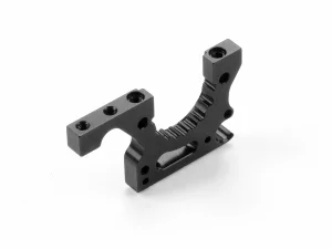 XRay X424 Aluminium Lower Bulkhead - Rear Left - 7075 T6