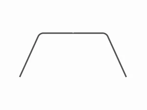 XRay X4 Anti-Roll Bar UAM - Under Arm Mount - Front 1.1 mm