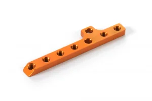 XRay T4 18 Aluminium Motor Mount Plate - Orange