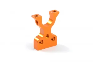 XRay T4 17 Aluminium Layshaft Bulkhead Closed L/R - Orange
