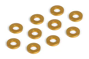 Aluminium Shim 3x6x1.0mm - Orange (10)