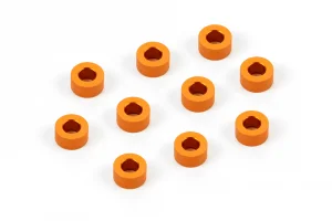 XRay Aluminium Shim 3X6X3.0mm - Orange (10)